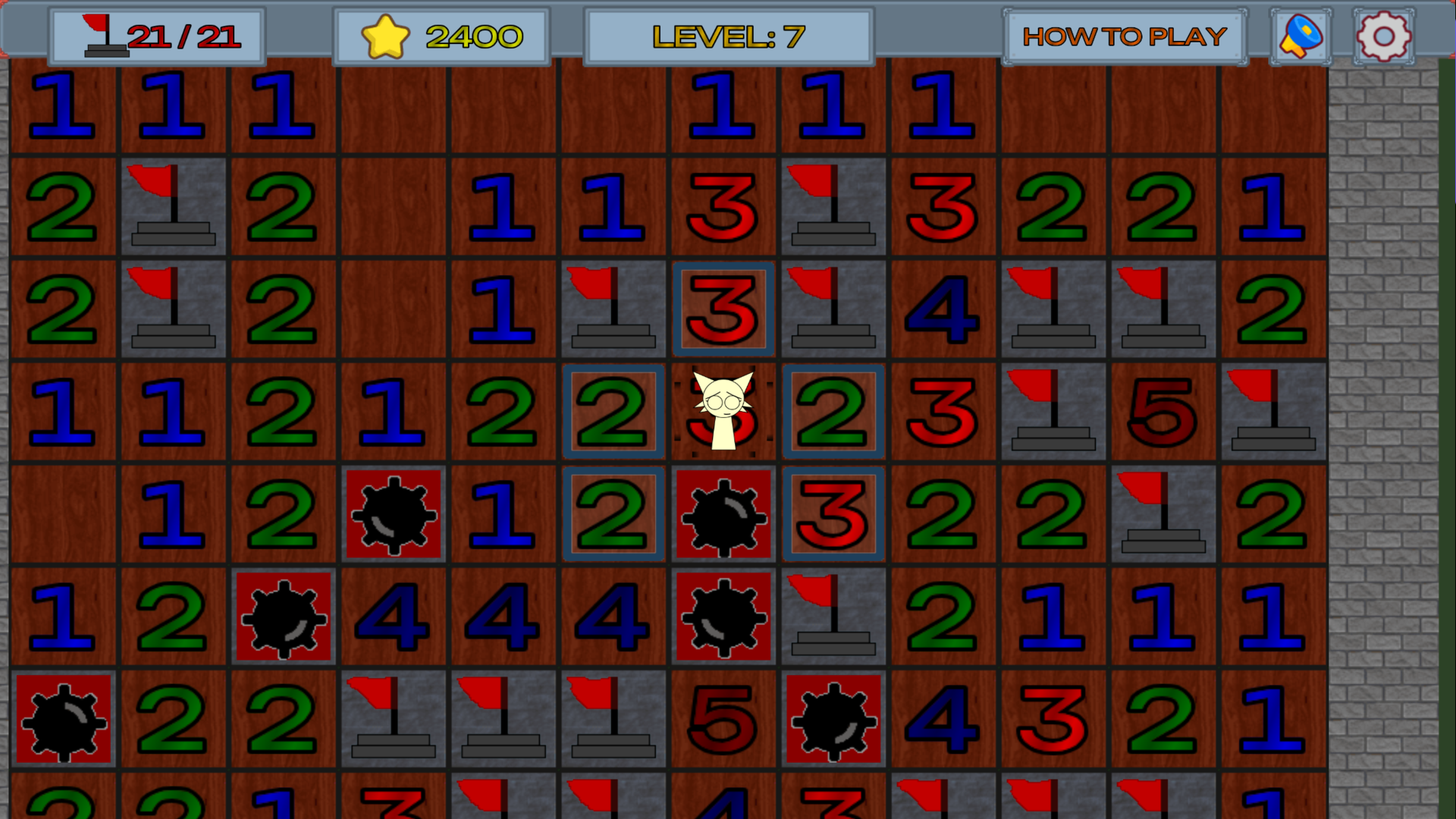 Sprunki Minesweeper screenshot