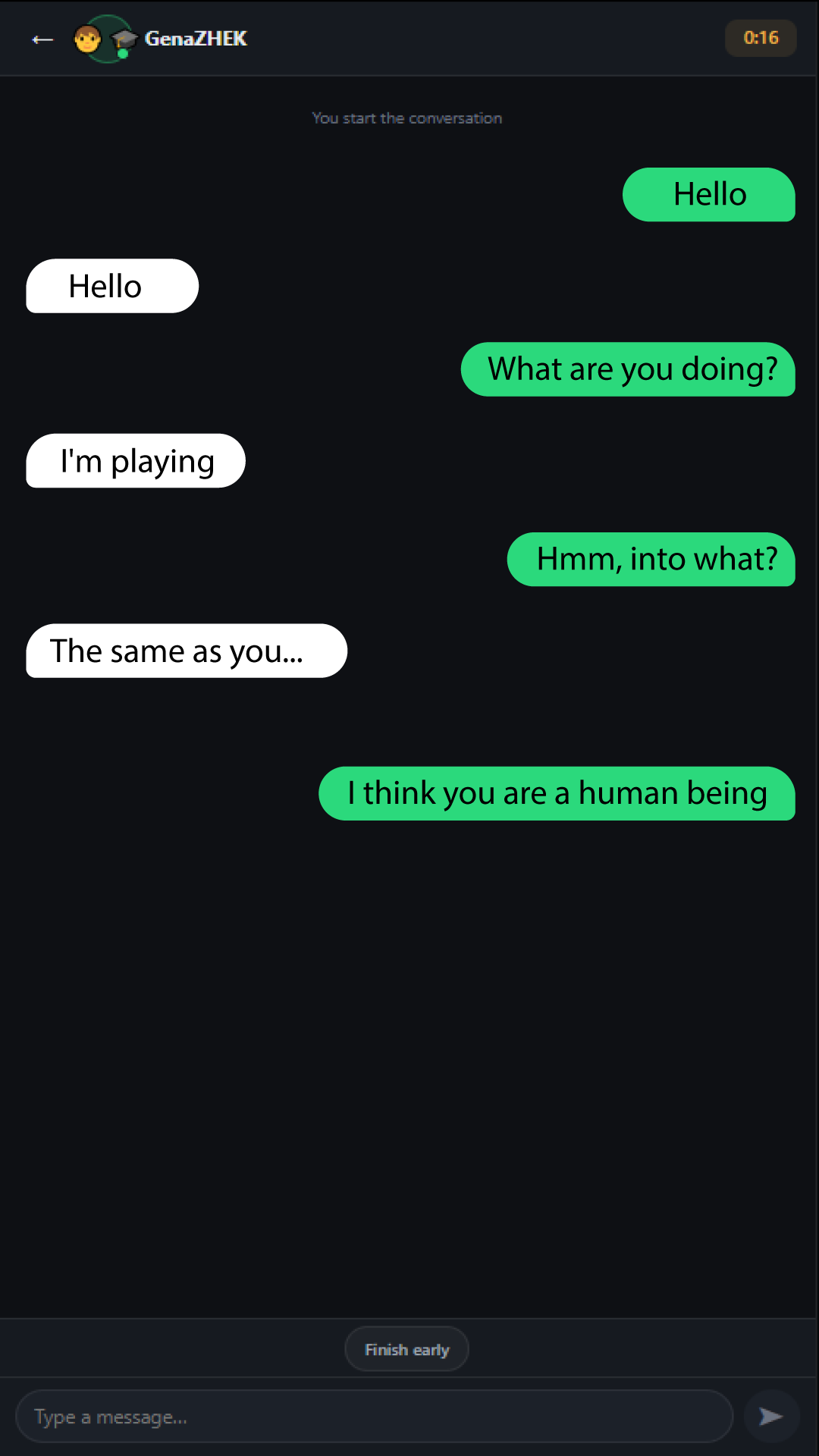 Human or Not? Spot the AI screenshot 3