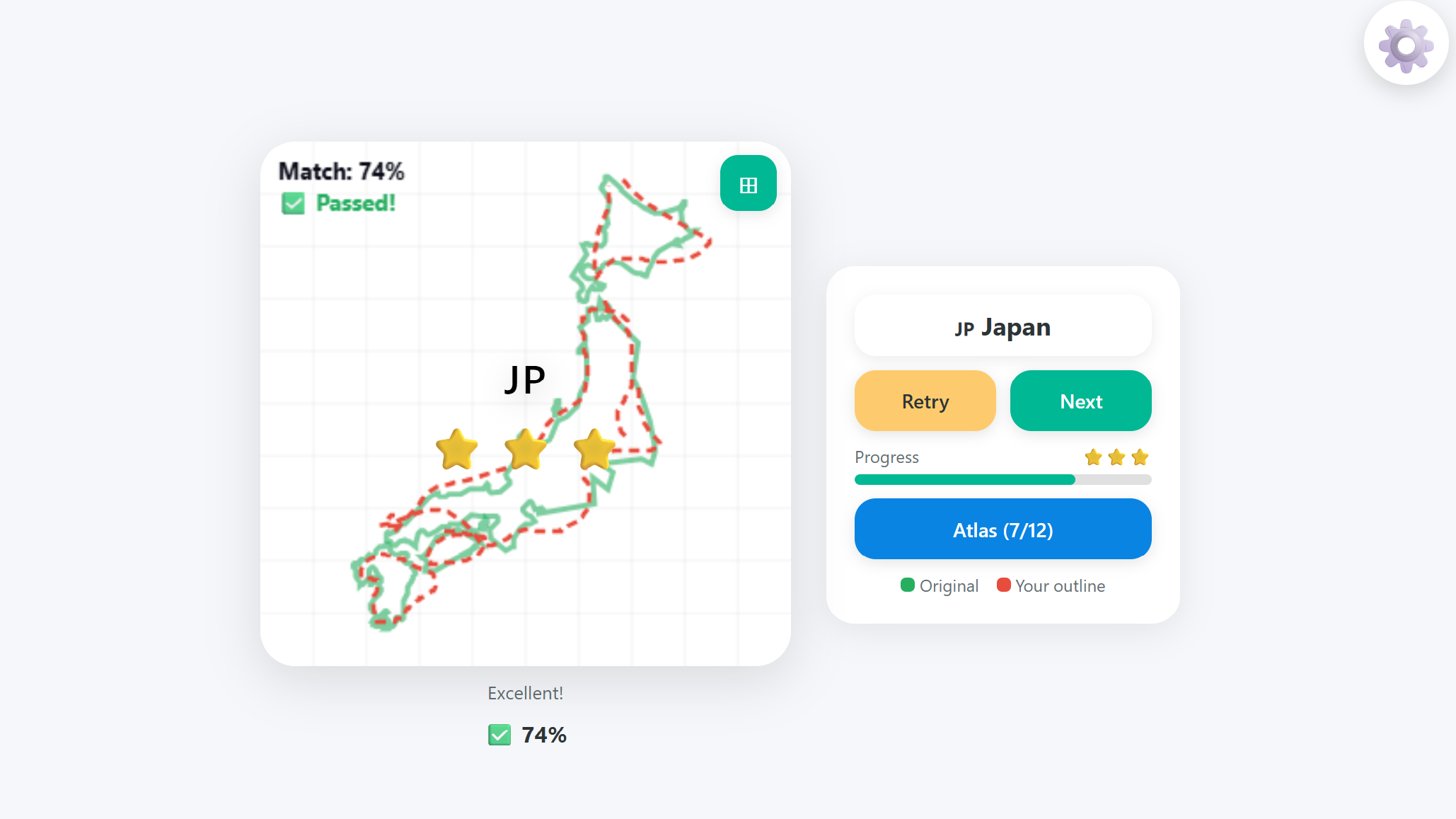 Draw the Country from Memory — screenshot 2