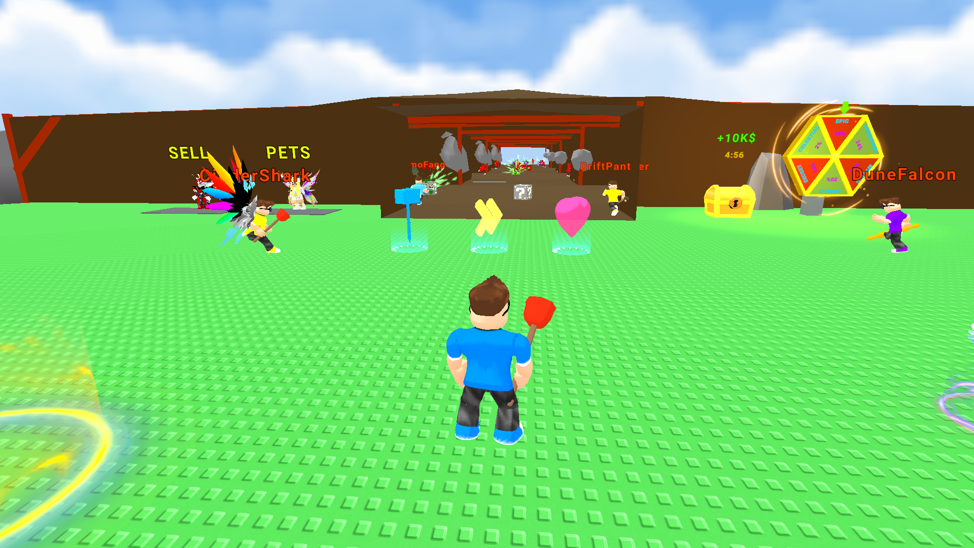 Break a Lucky Block and Save Brainrot in Cave screenshot