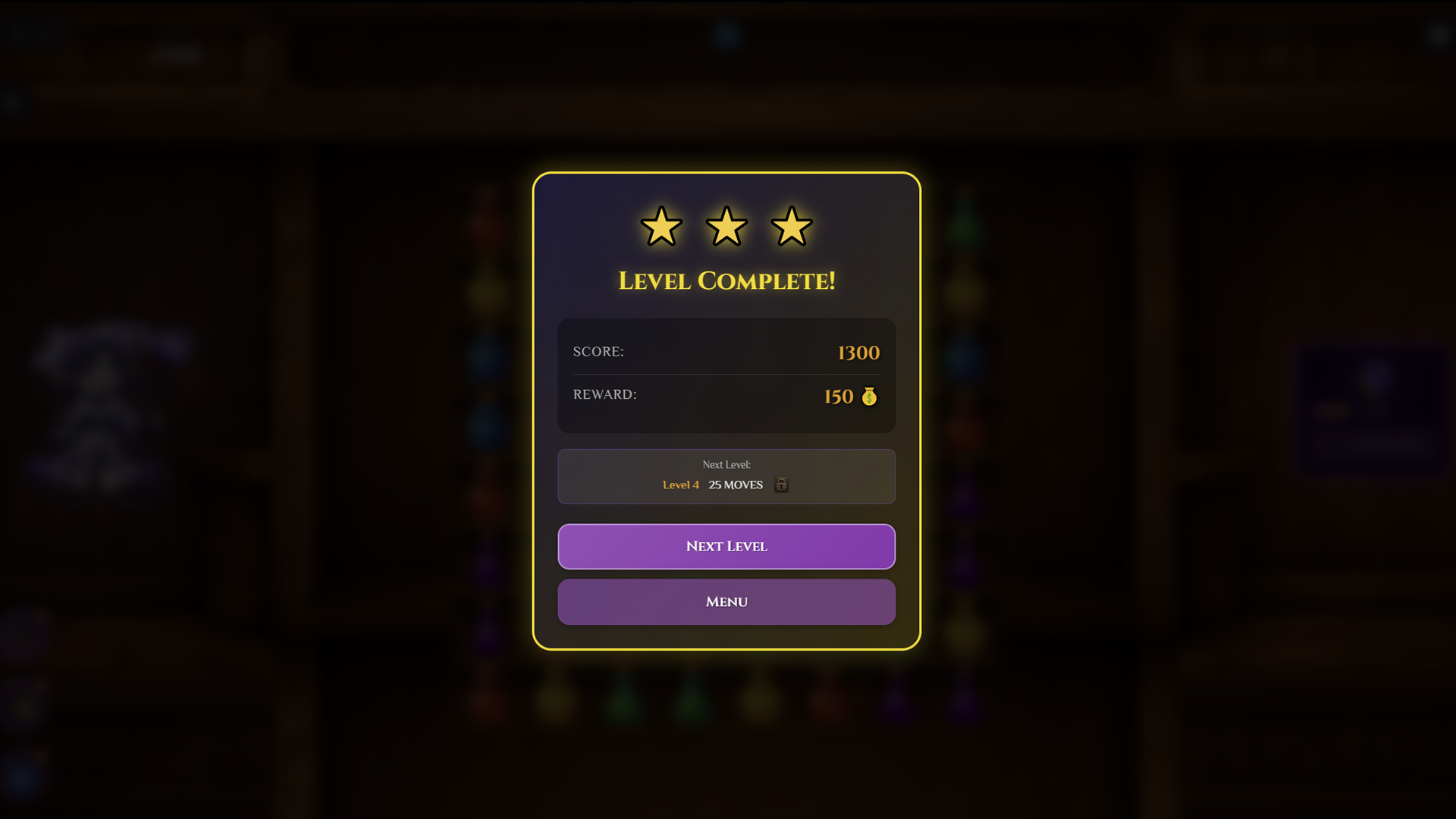 Witch Match 3 — screenshot 2