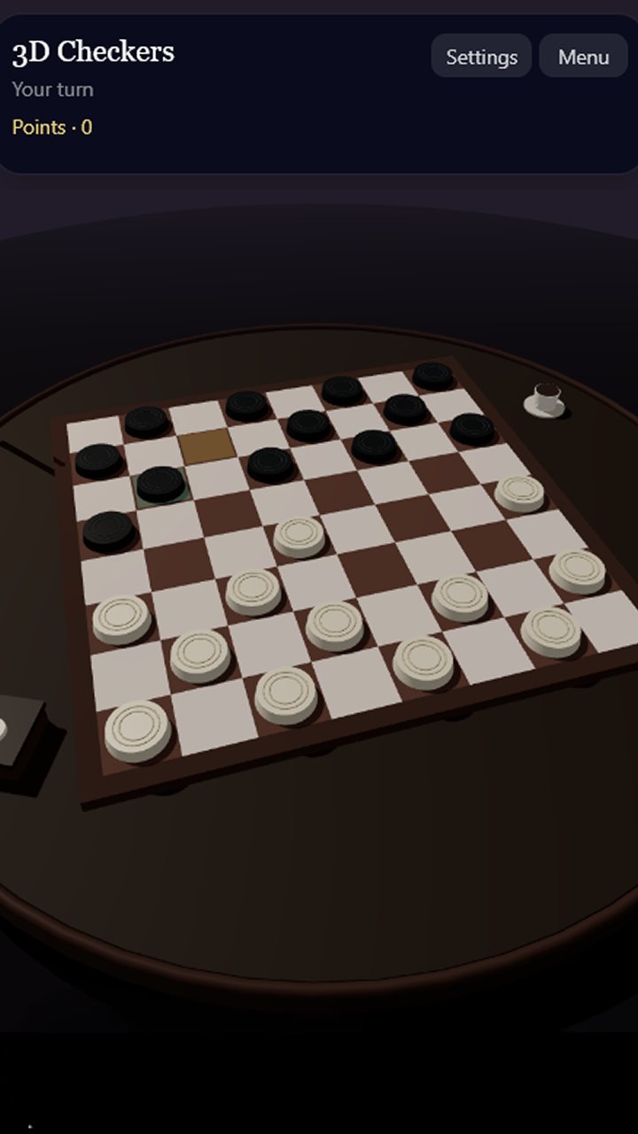 3D Checkers screenshot 5