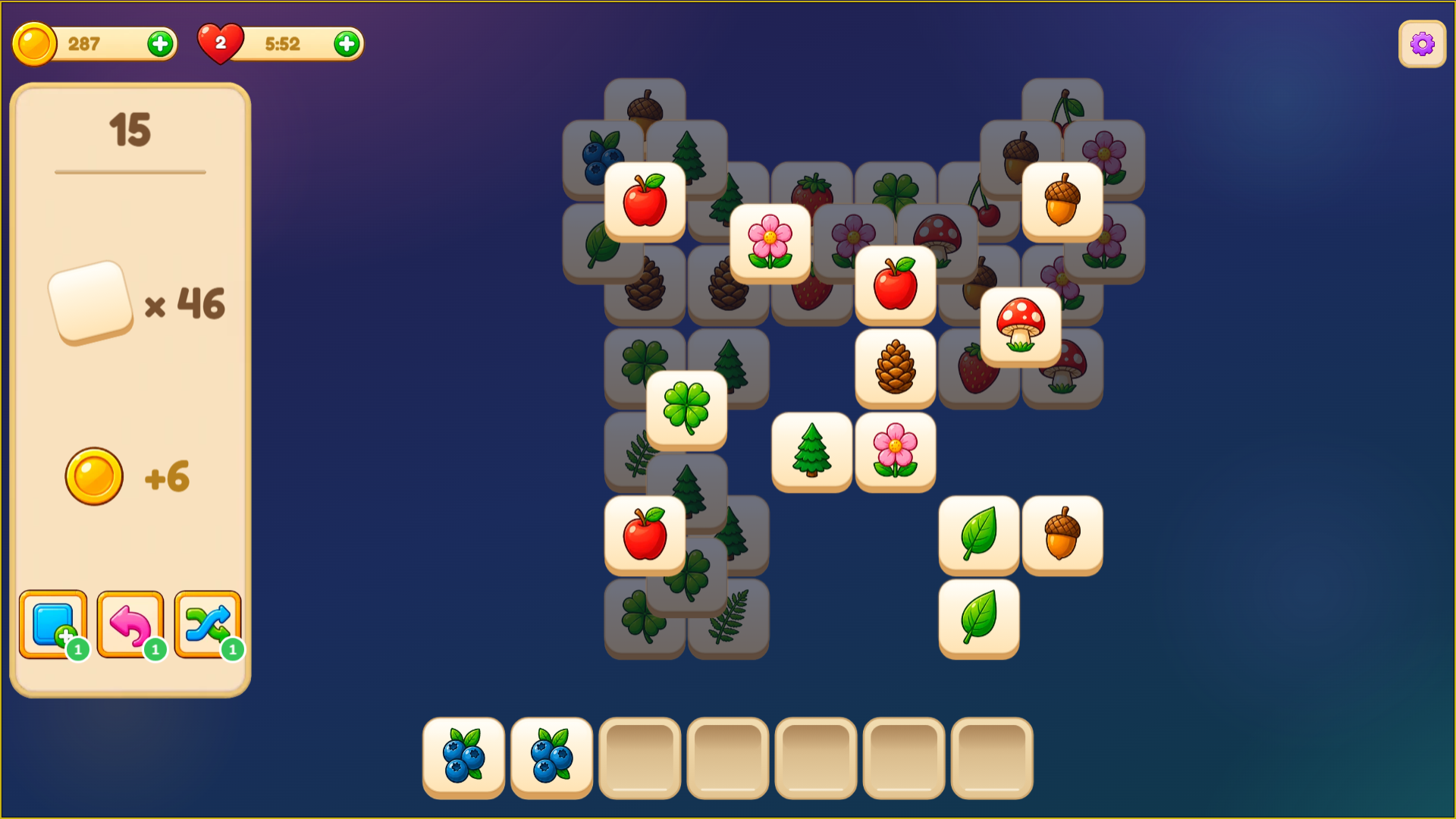 Mahjong Trio: Magic Meadows — screenshot 5