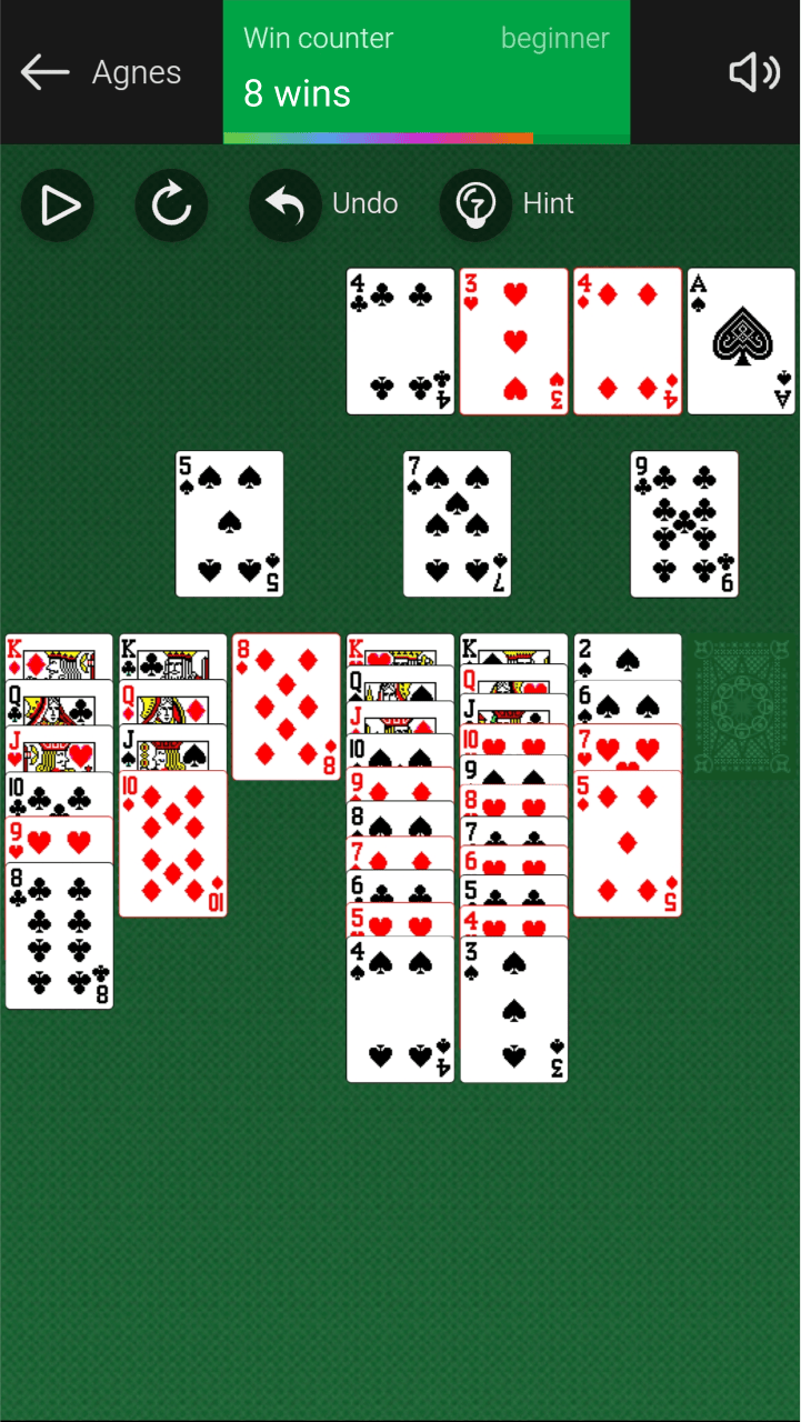 Agnes Solitaire screenshot 9