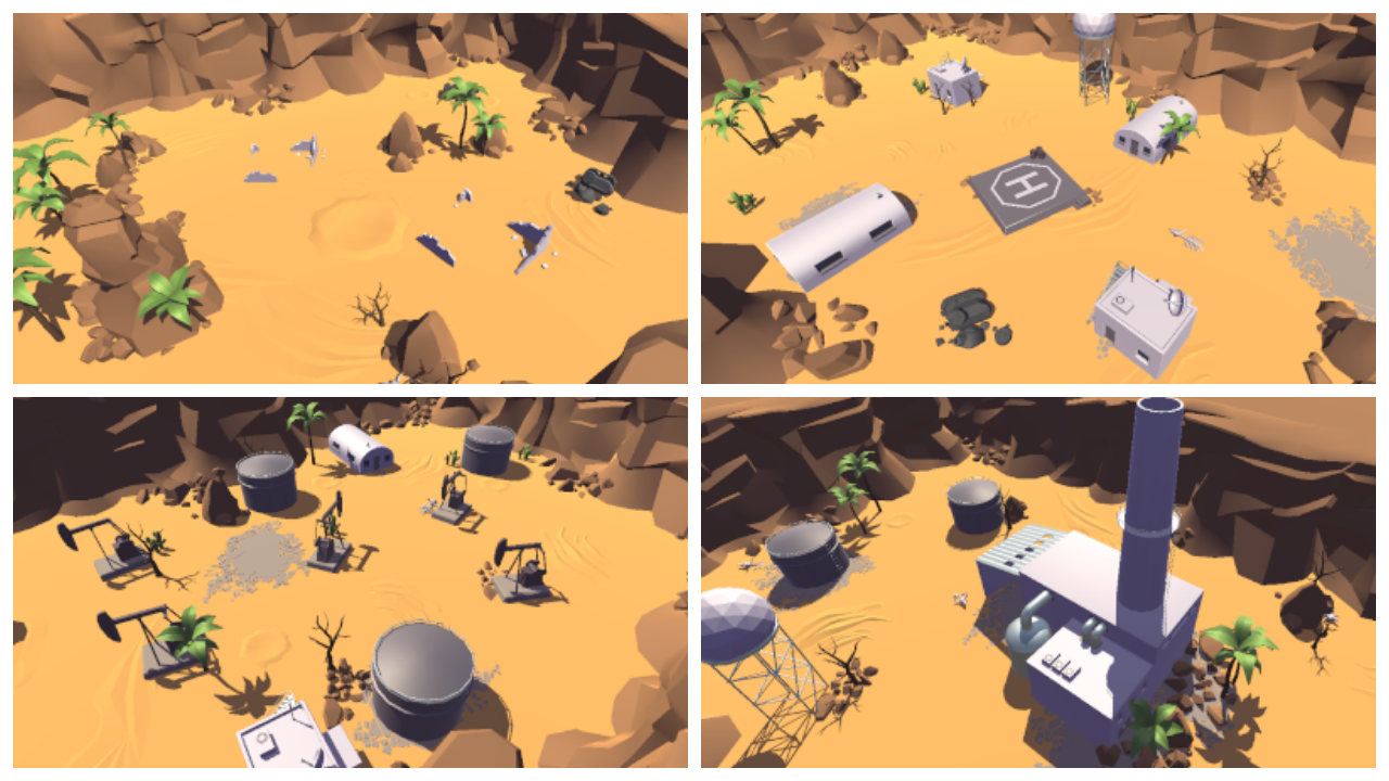 Tank Battle (2, 3, 4 players) screenshot