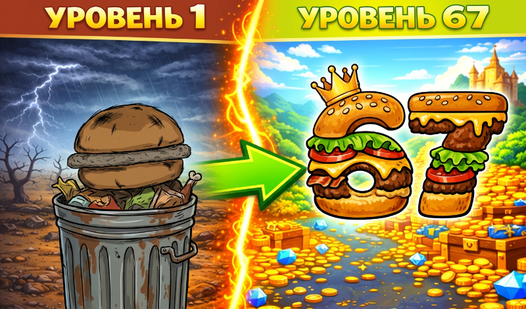 Бургер Кликер: Эволюция Бургера — trailer
