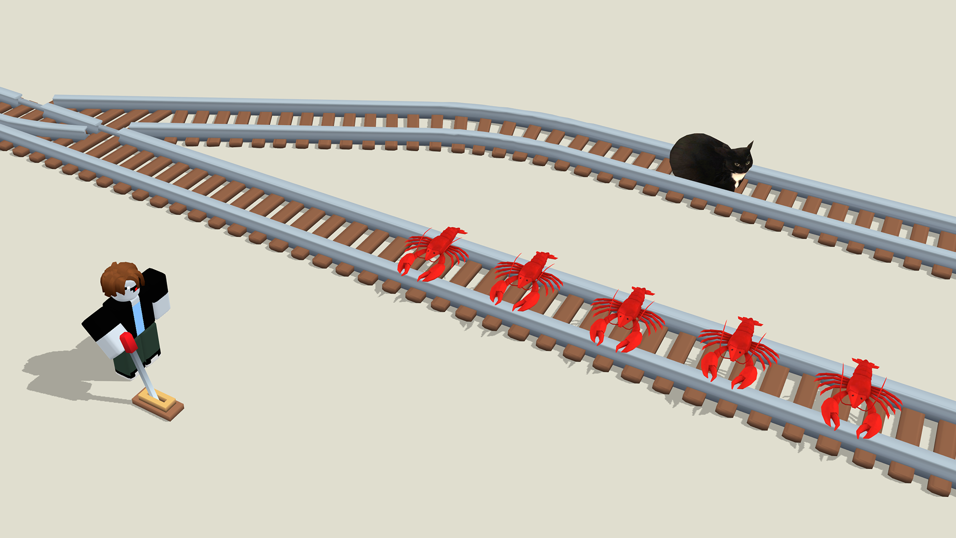 Throlley Problem screenshot