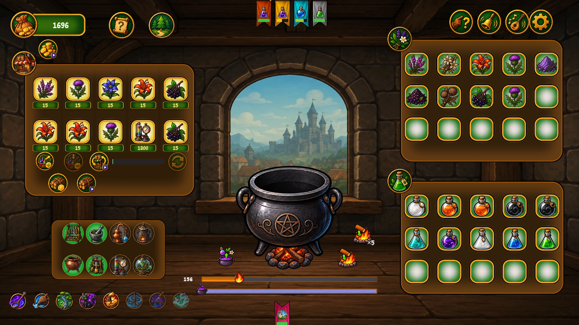 Алхимик: магазин волшебных зелий — screenshot 2