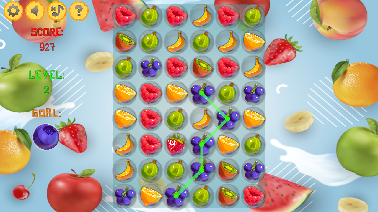 Fruits paradise: merge — screenshot 1