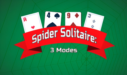 Spider Solitaire: 3 Modes