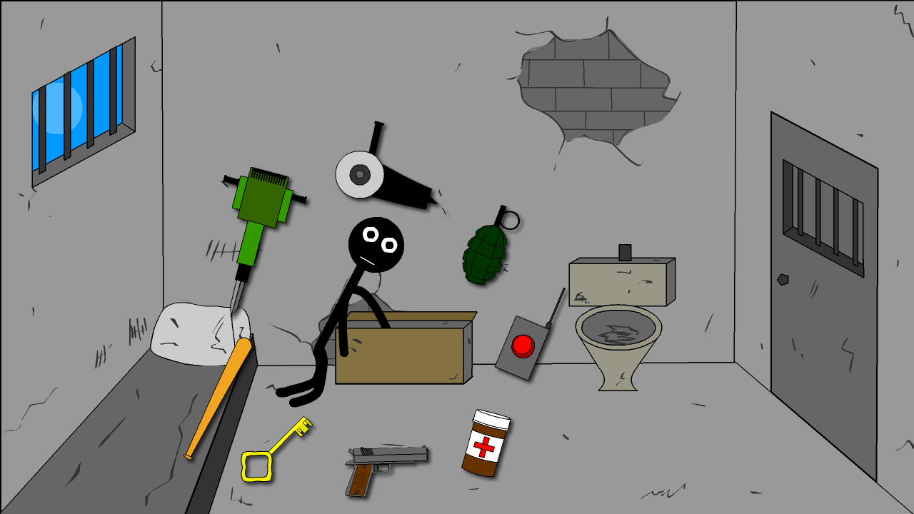 Стик Двойной побег из тюрьмы — screenshot 11