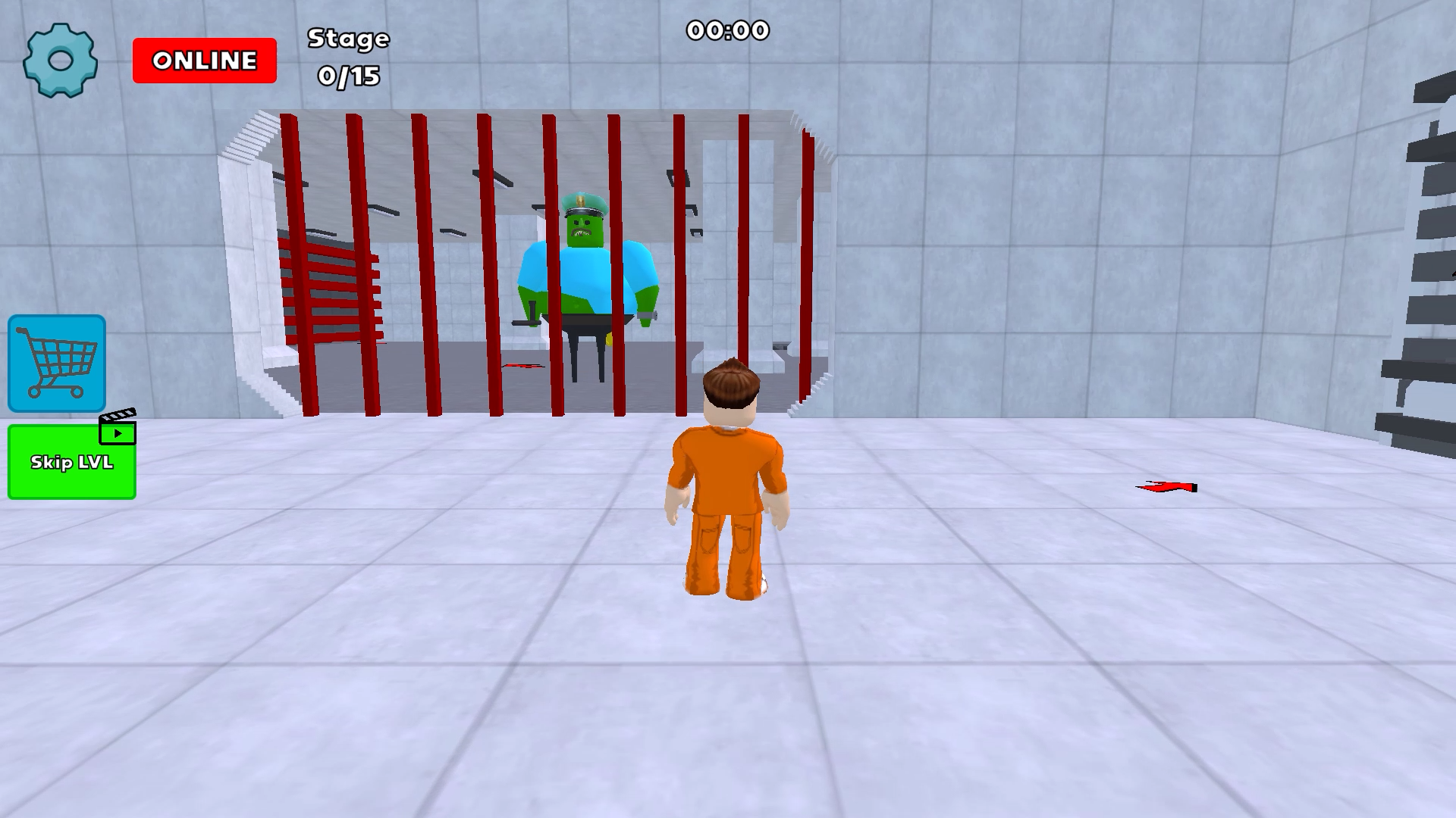 Obby: Alien Barri Online screenshot