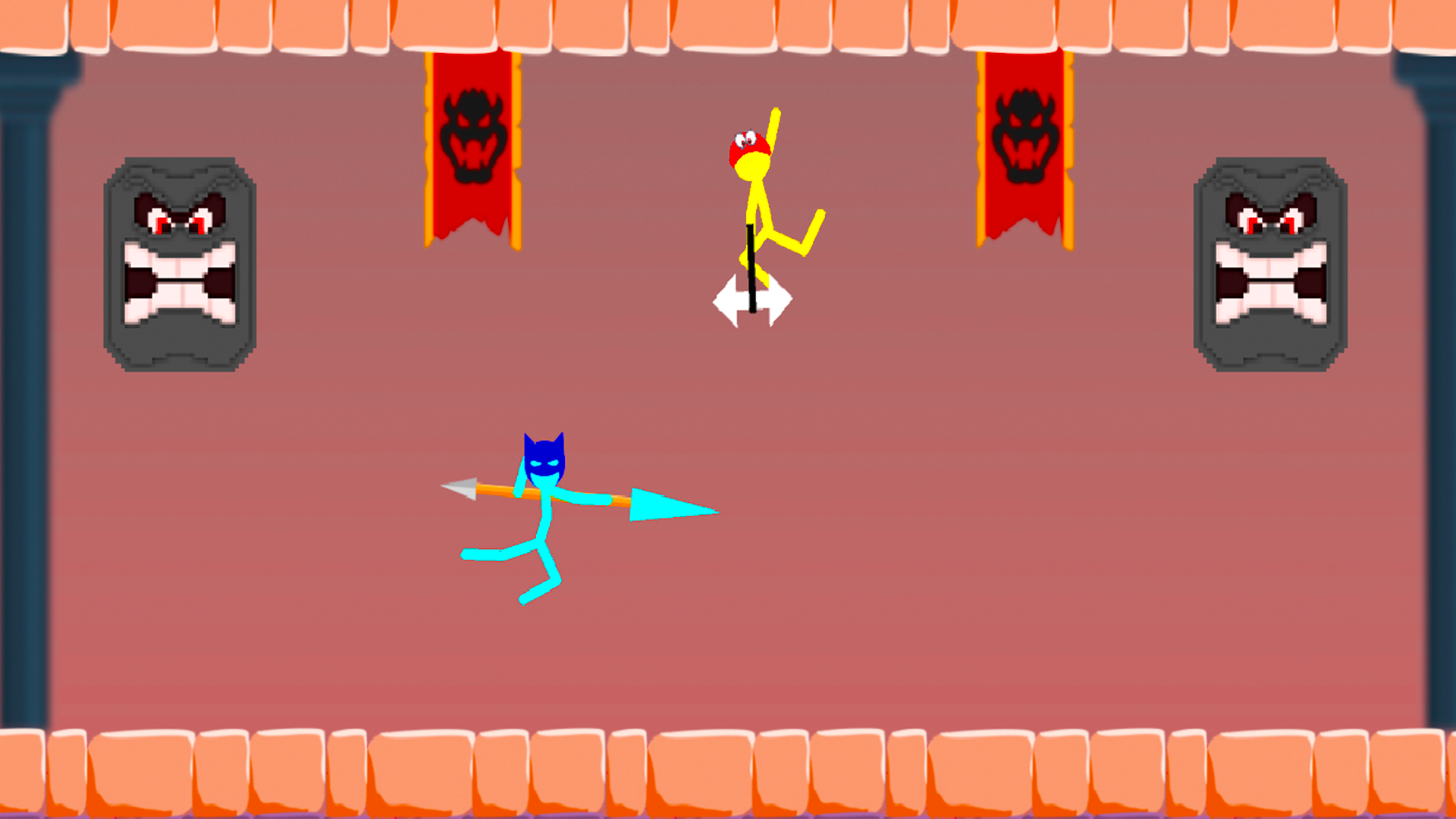 Battle of the red and blue agents screenshot