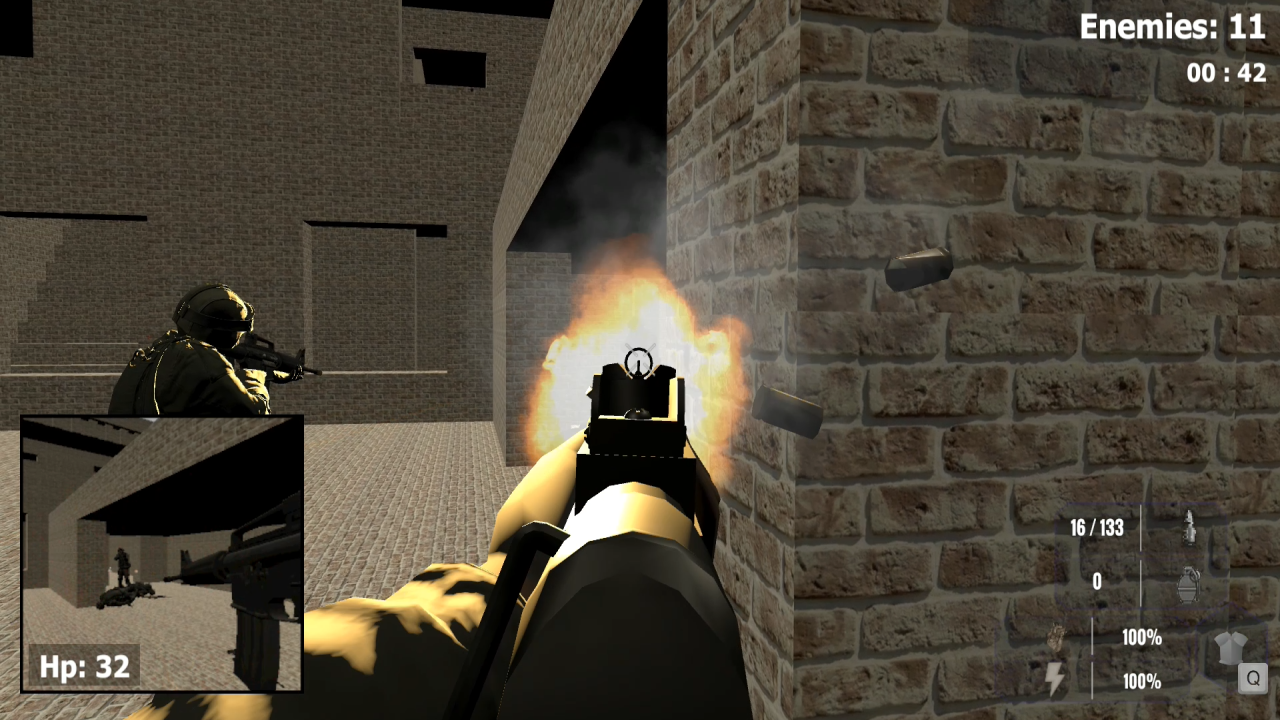 SWAT for two players screenshot