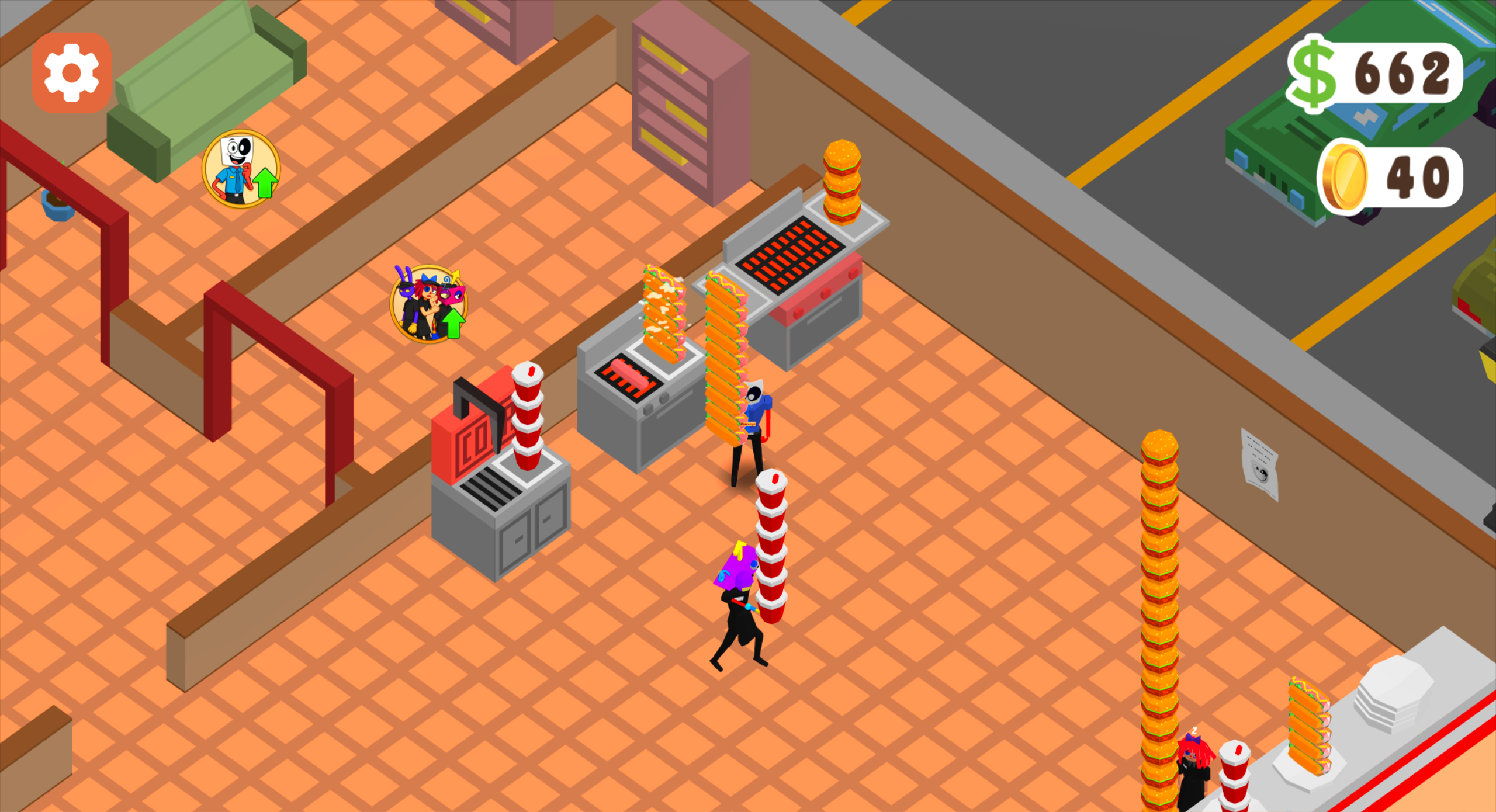 Digital Circus: Fast Food Masquerade screenshot