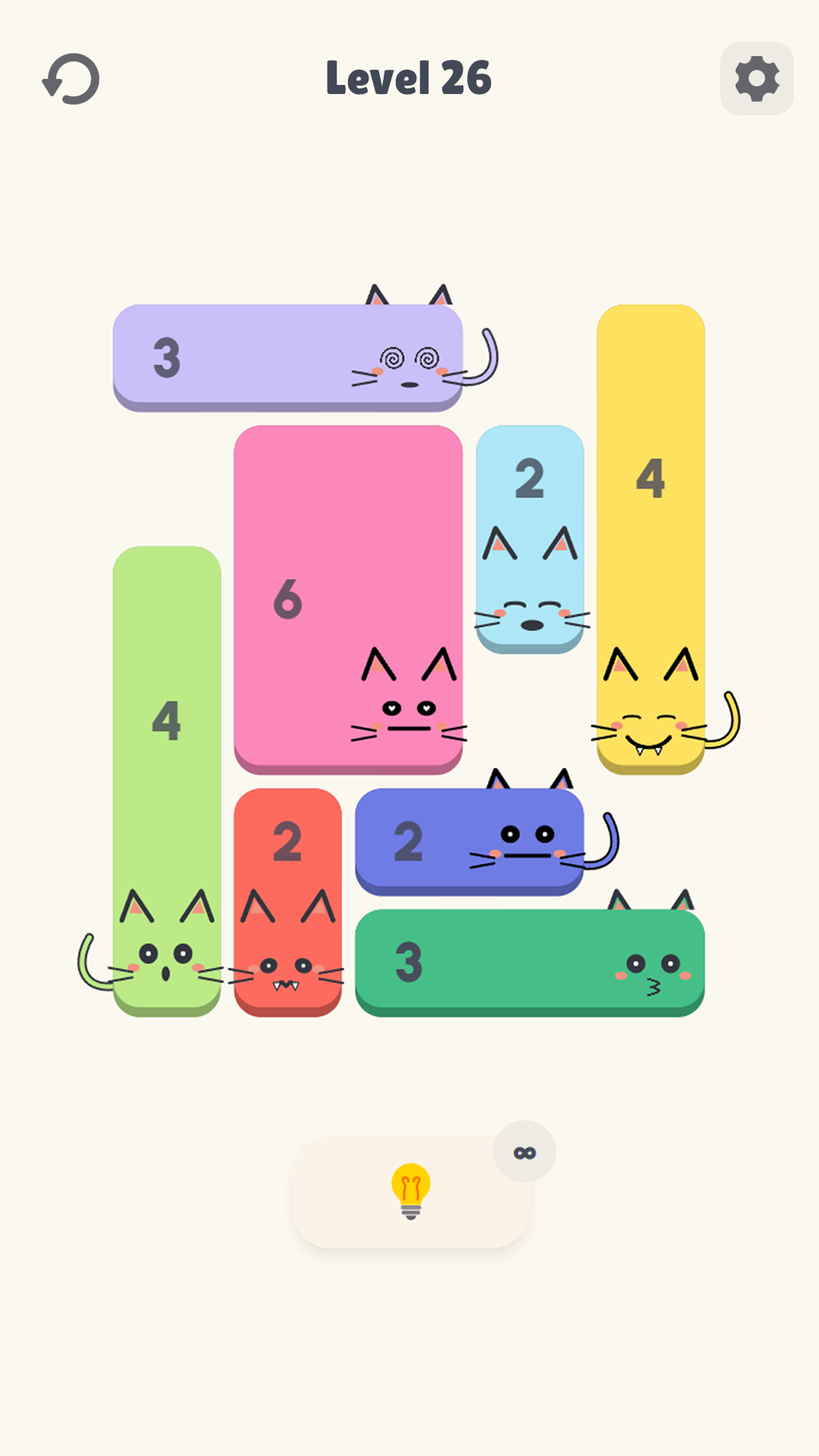 Cat Blocks: Number Logic Puzzle screenshot 8
