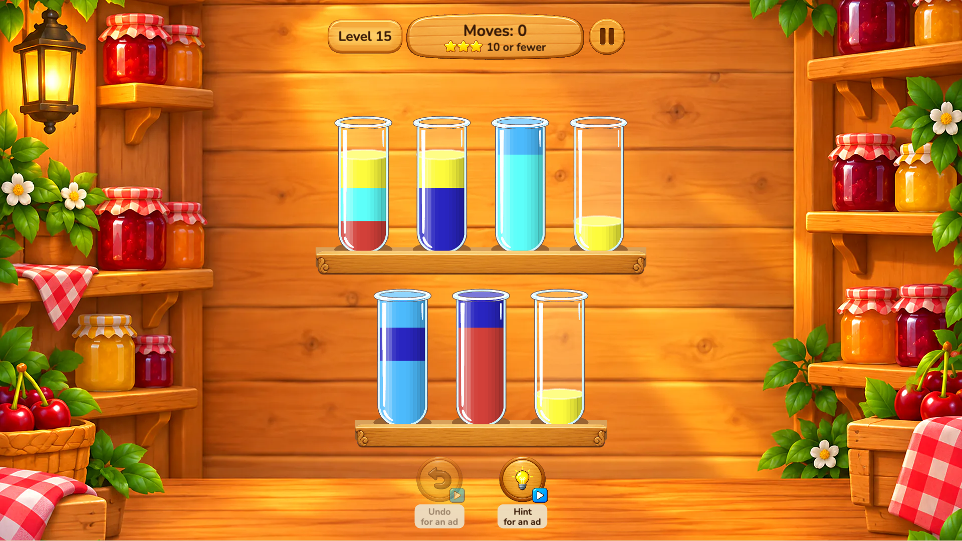 Water Sort: Tubes & High Scores screenshot 2