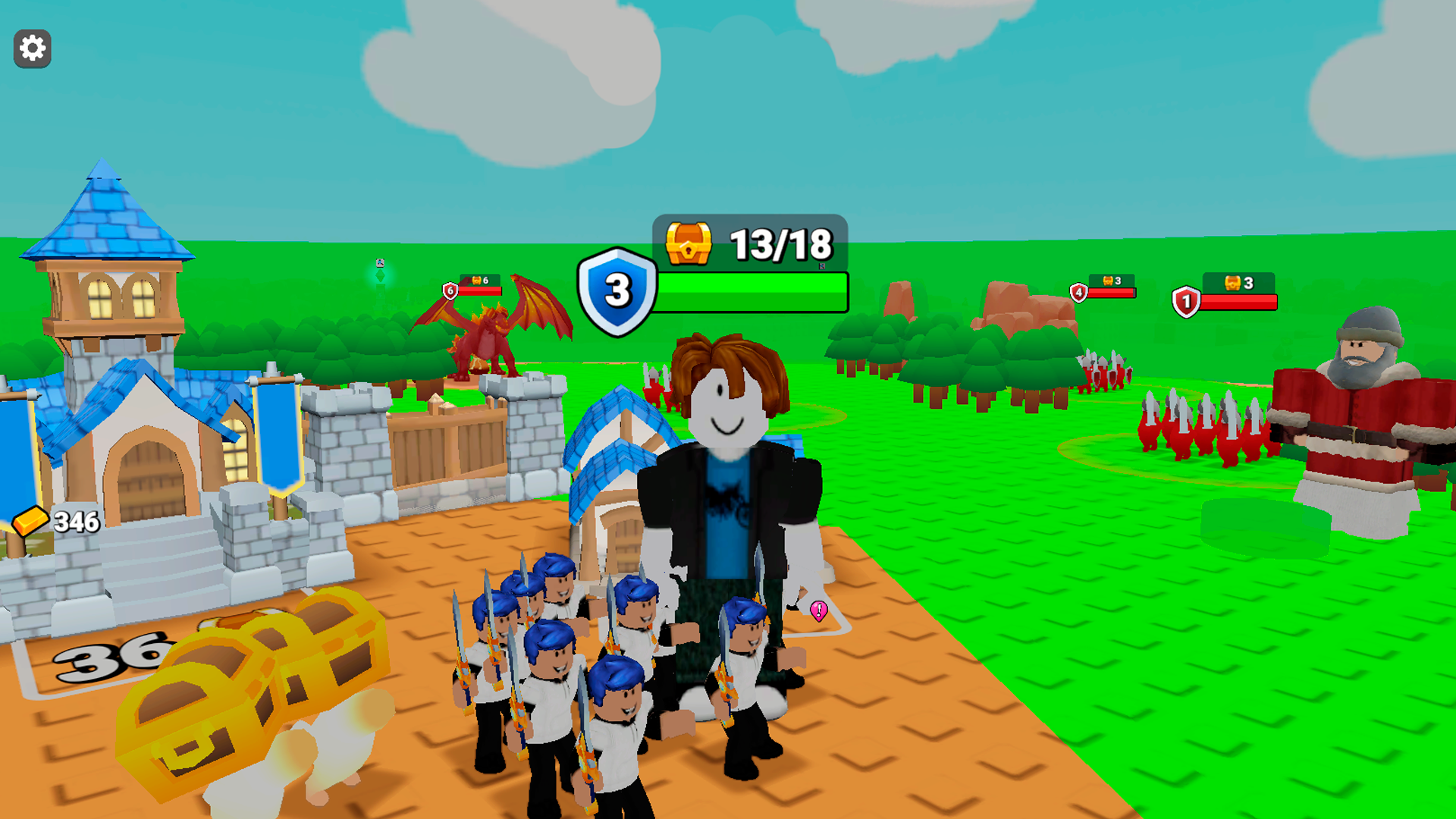 Obby Kingdom: Tiny Empires — screenshot 1