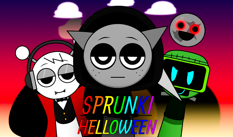 Sprunki Helloween game cover