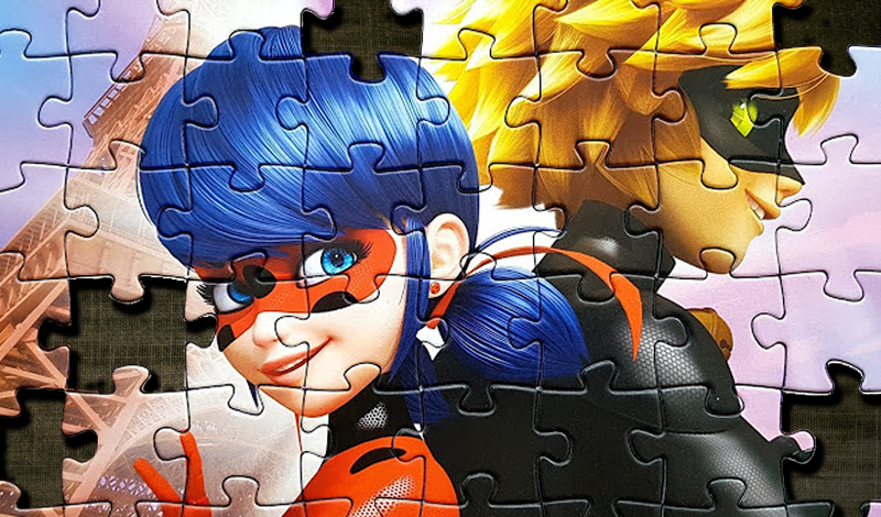 Леди Баг, коллекция пазлов game cover