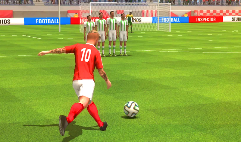 Strike Football Free Kick game cover