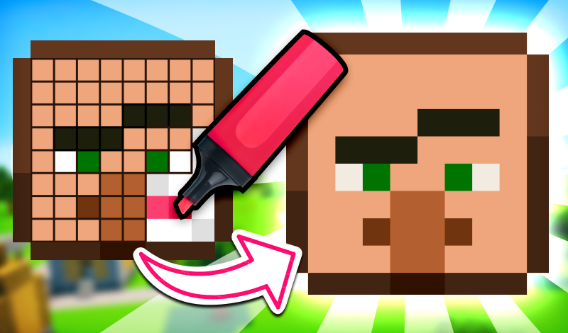 Draw Mine Mobs! game cover
