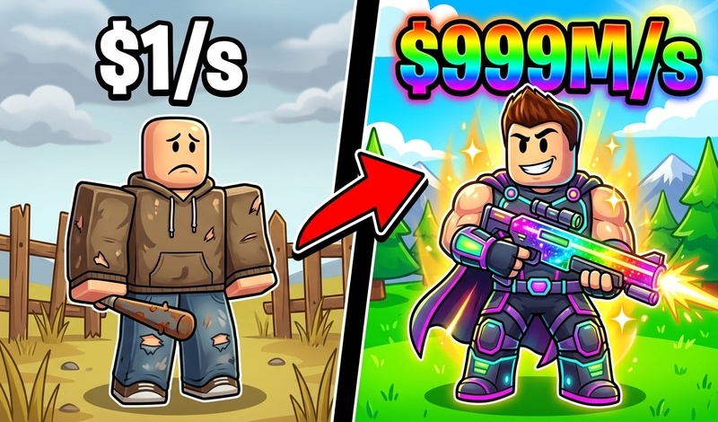 Obby: +1 Silah Evrimi Duvarları Kır