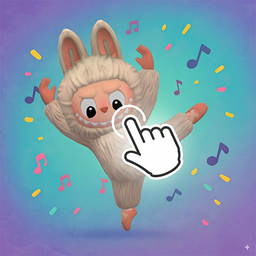 Лабубу Игрушка Кликер - Танцы, Мемы, Песни, Ритм