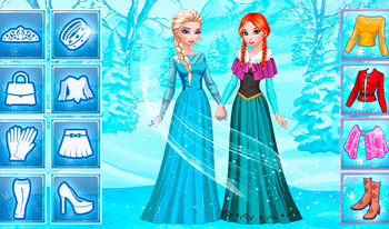 Frozen Princesse Habillage