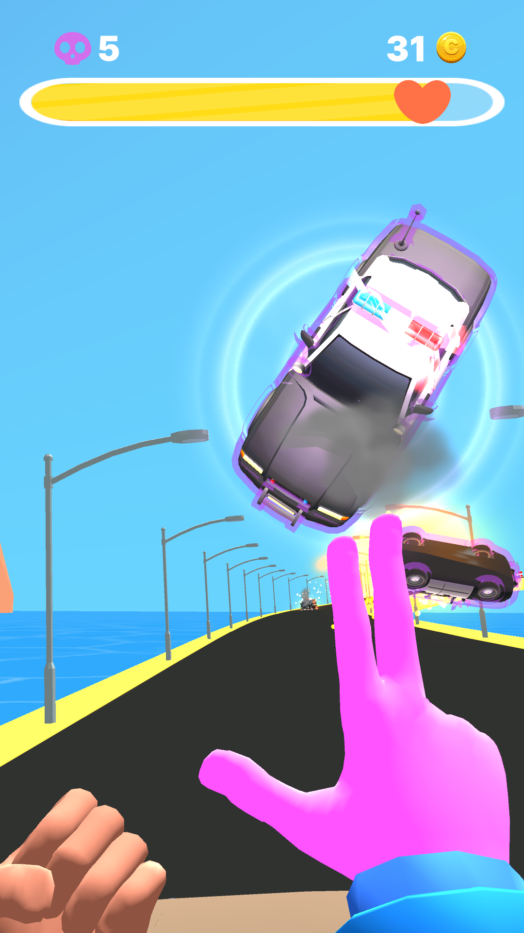 Telekinesis drive: first person screenshot 9