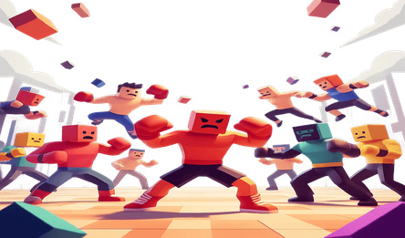 Ragdoll fight championship