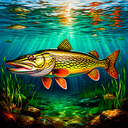 Connect the fish - Reach the Pike