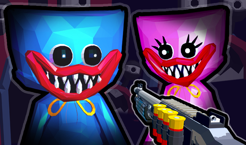 Huggy Wuggy Shooter game cover