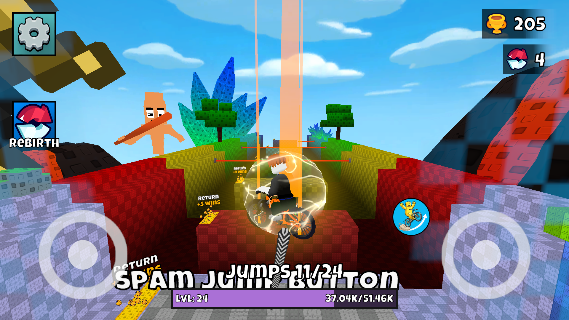 +1 Double Jump Bike Escape — screenshot 6