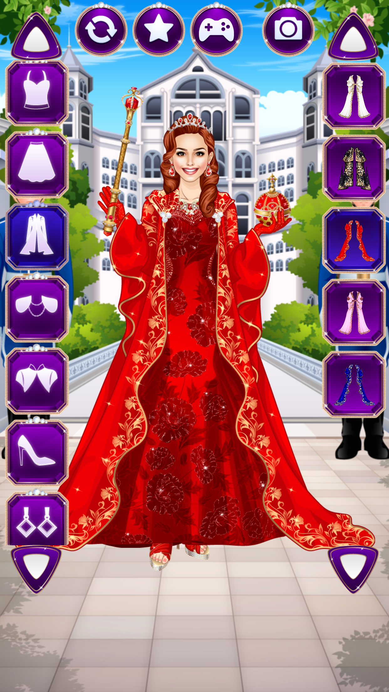 Royal Fashion Dress Up screenshot 12