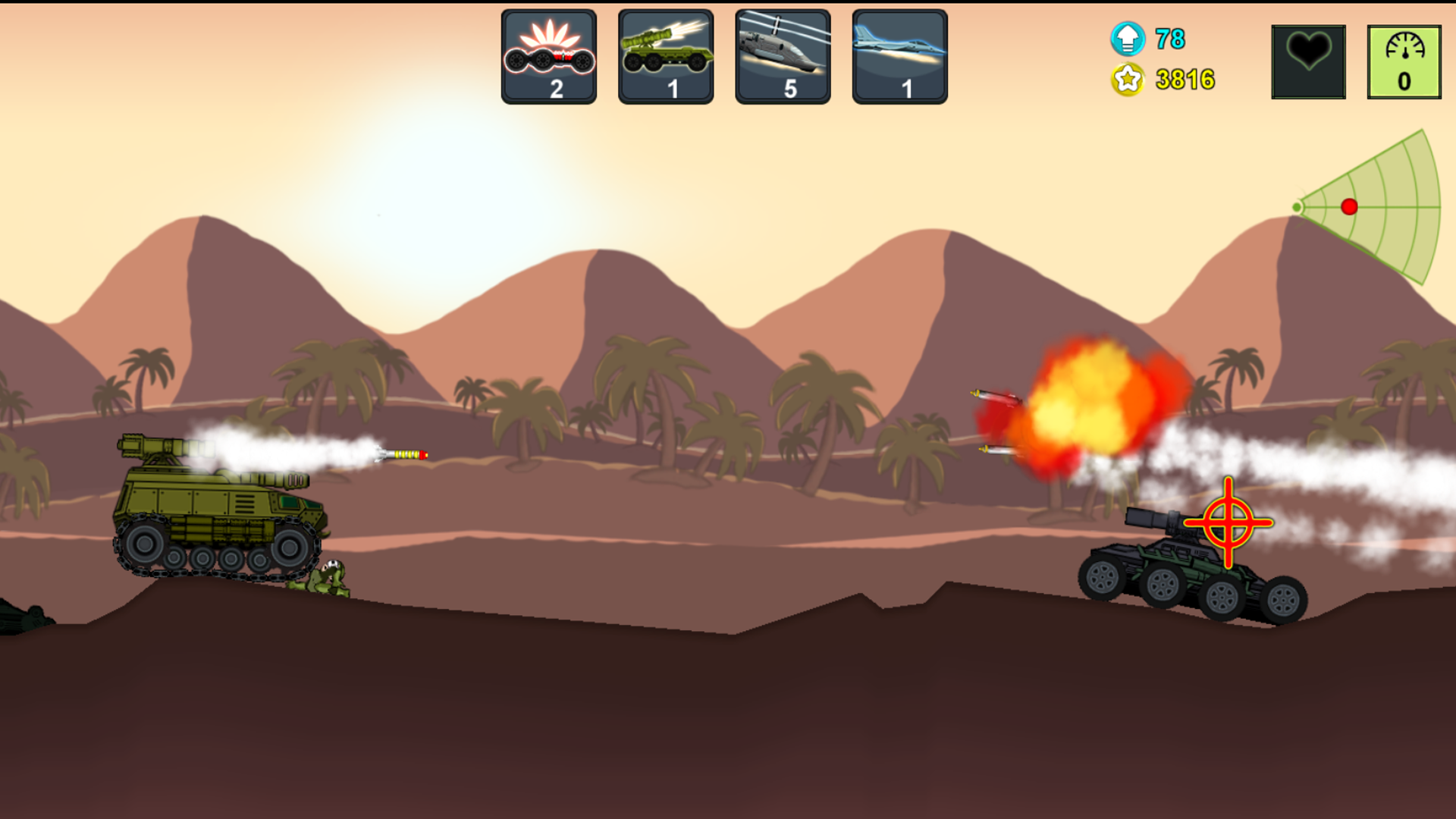 Monster Car Battle screenshot