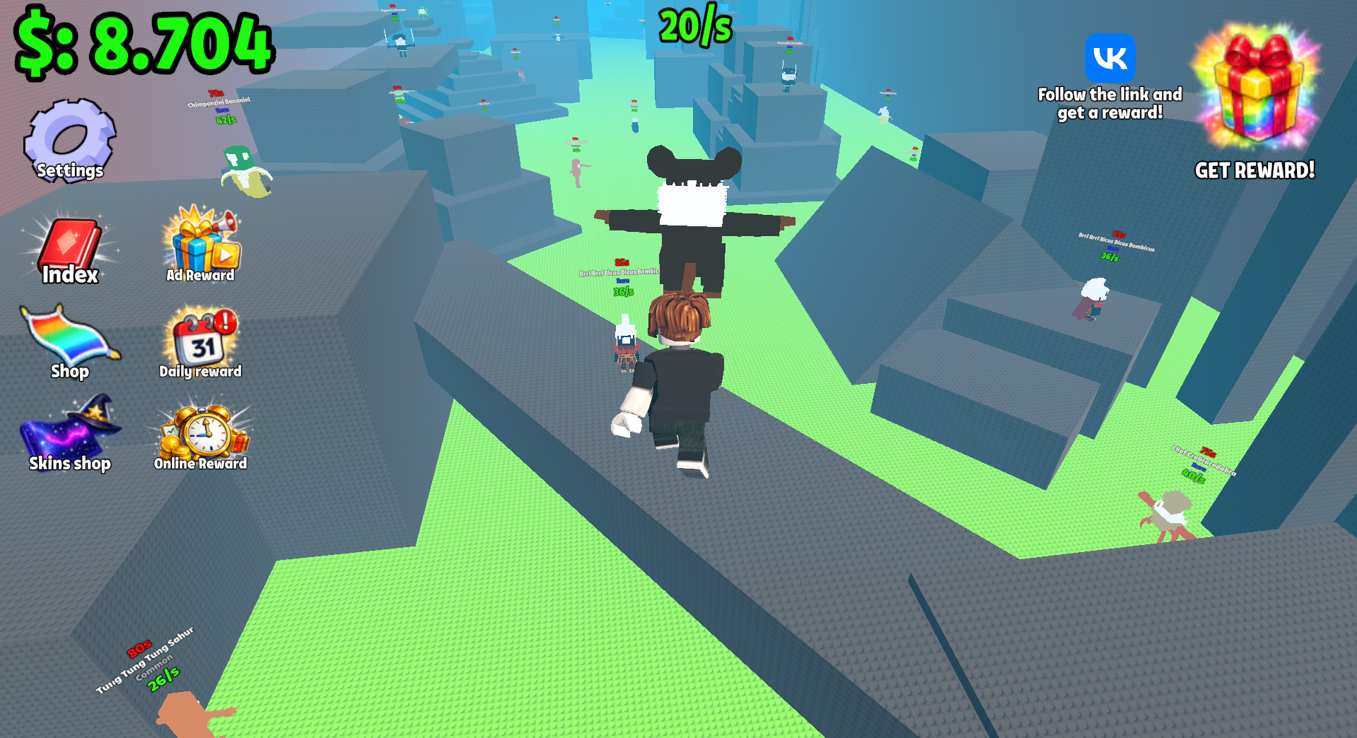 Survive the Lava and Catch Brainrots: Online — screenshot 5