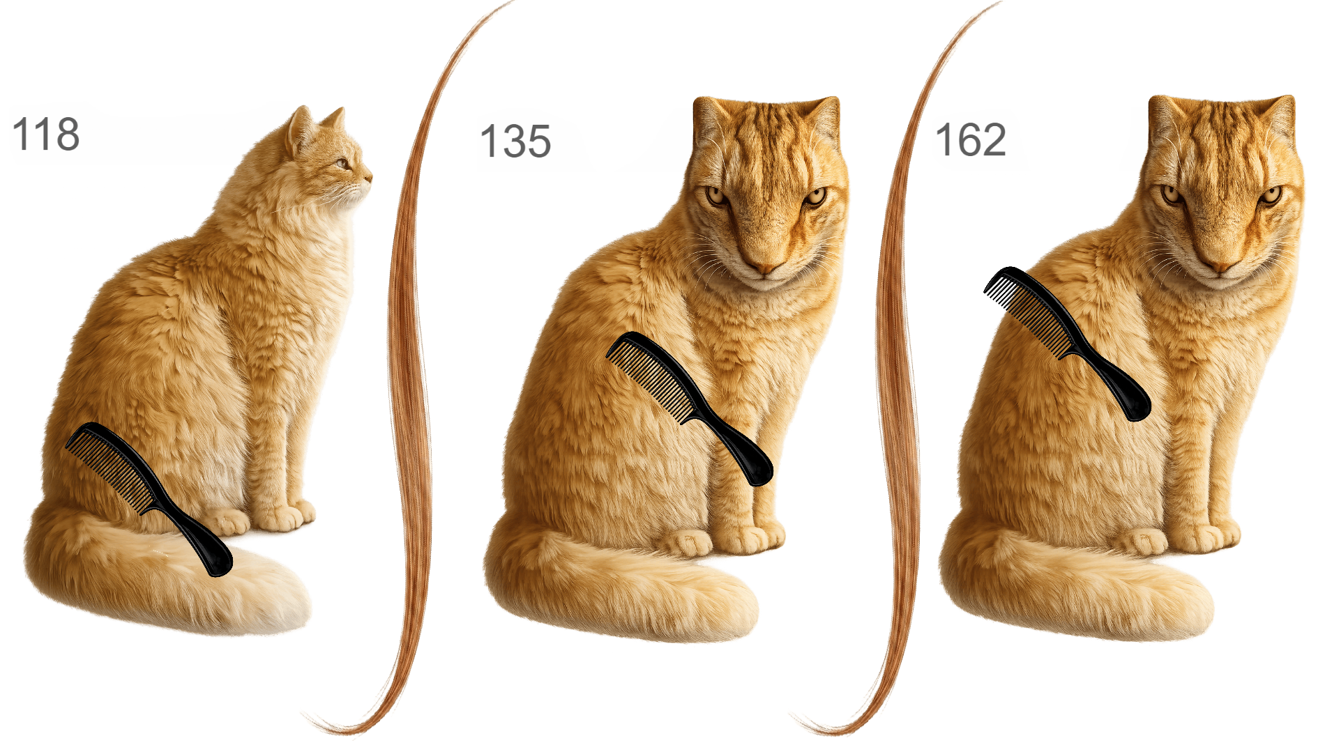 Comb the cat — screenshot 3