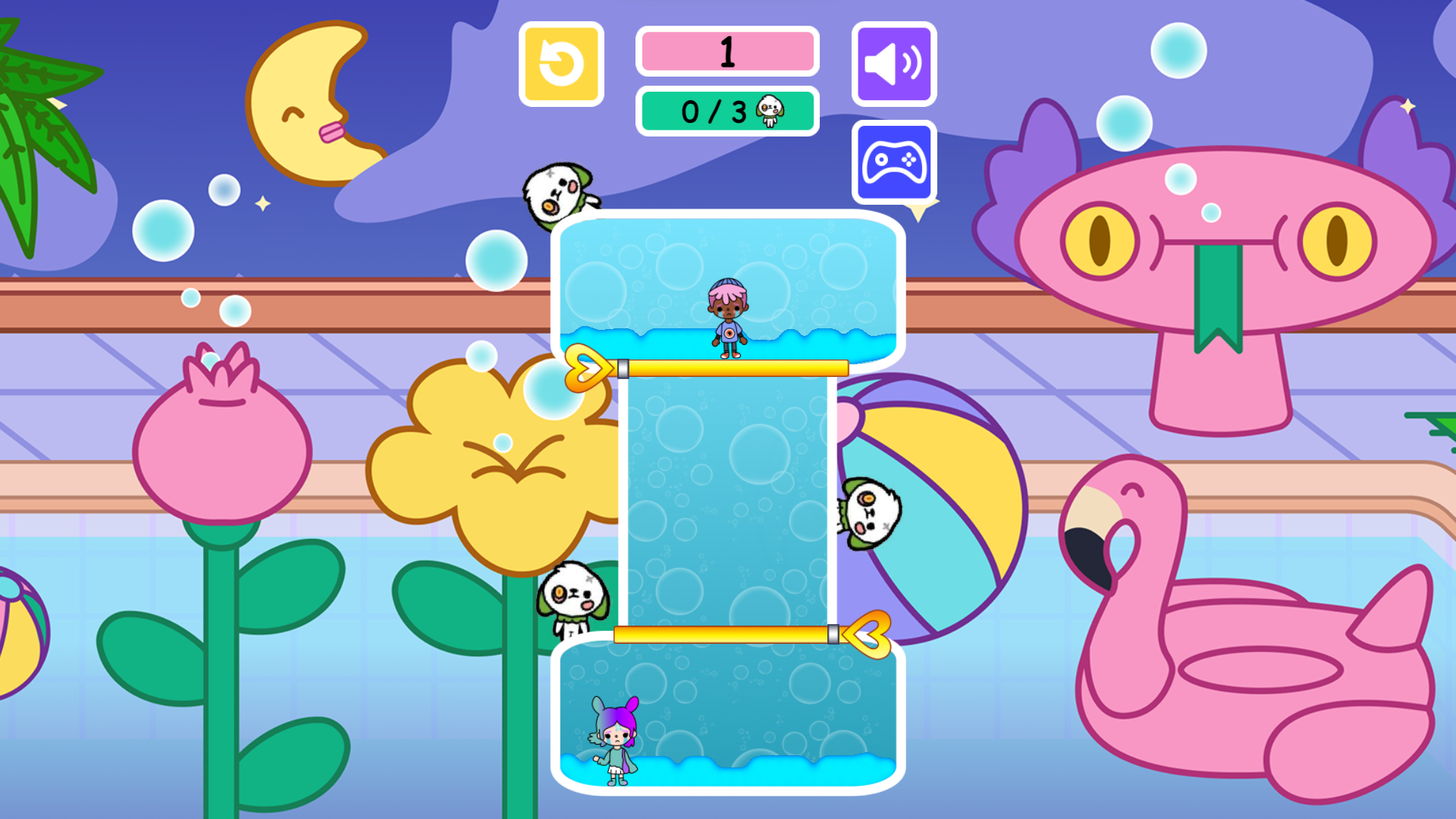 Toca Boca Love at the water park screenshot