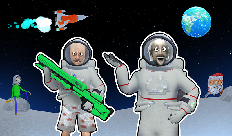 Granny in Space game cover