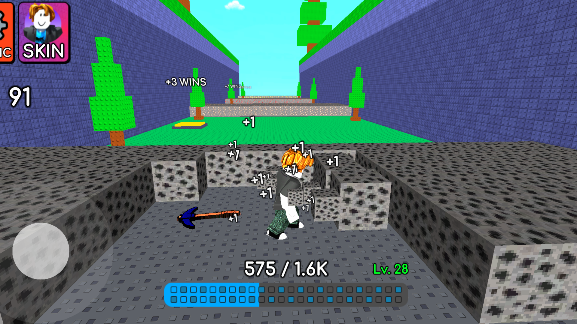 +1 Spin Pickaxe and Destroy Blocks 3D Obby Tycoon — screenshot 4