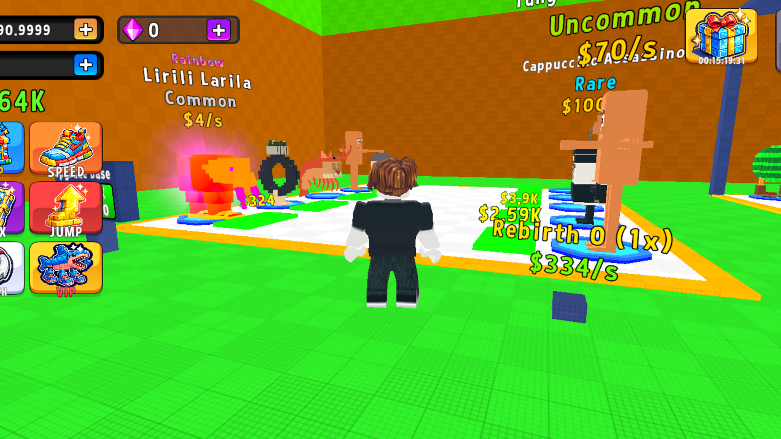 Jump for Brainrots: Online screenshot