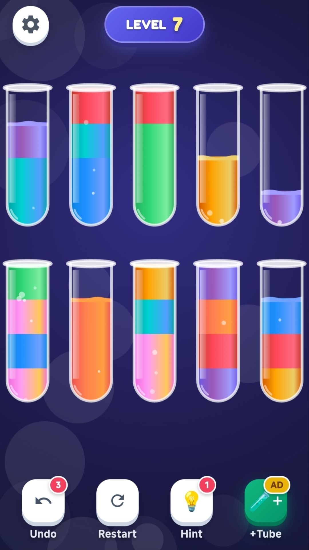 Water Sort 3D screenshot 1