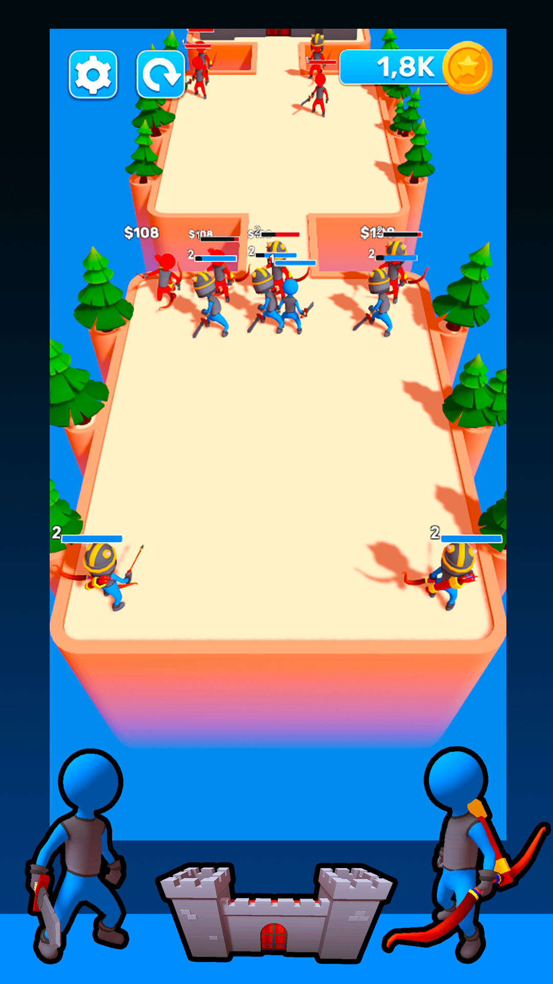 Merge of the Knight Army screenshot 9