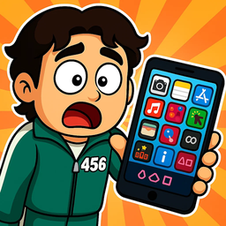 Игра в кальмара: Проверь телефон 456