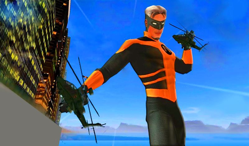 Super Man Orange game cover