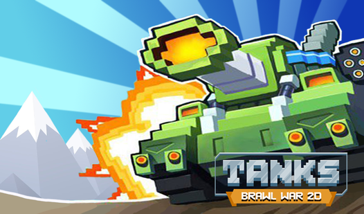 Tanks Brawl War 2D