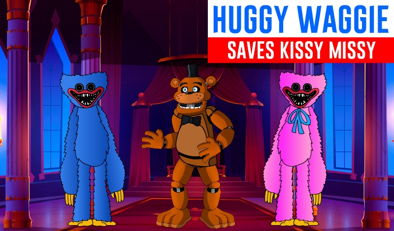 Huggy Waggie Saves Kissy Missy game cover