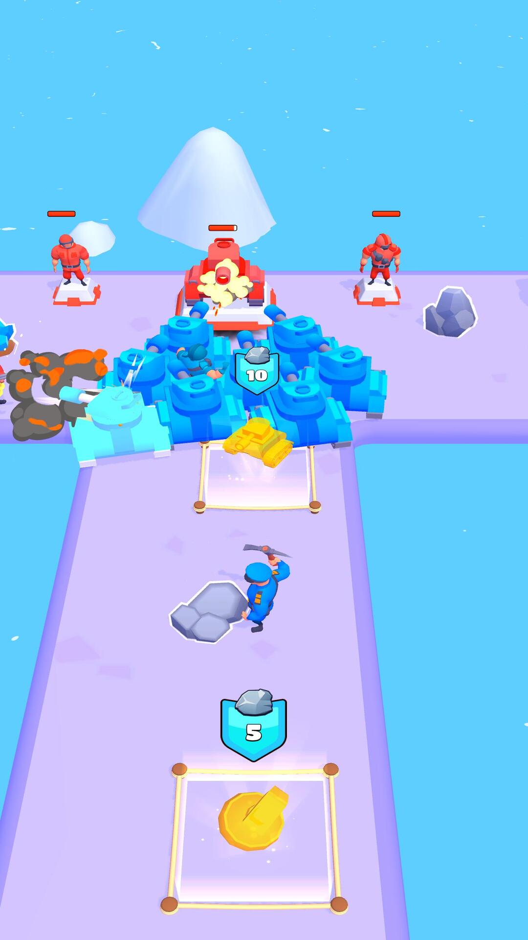 Blue vs Red: Craft and Battle screenshot 11