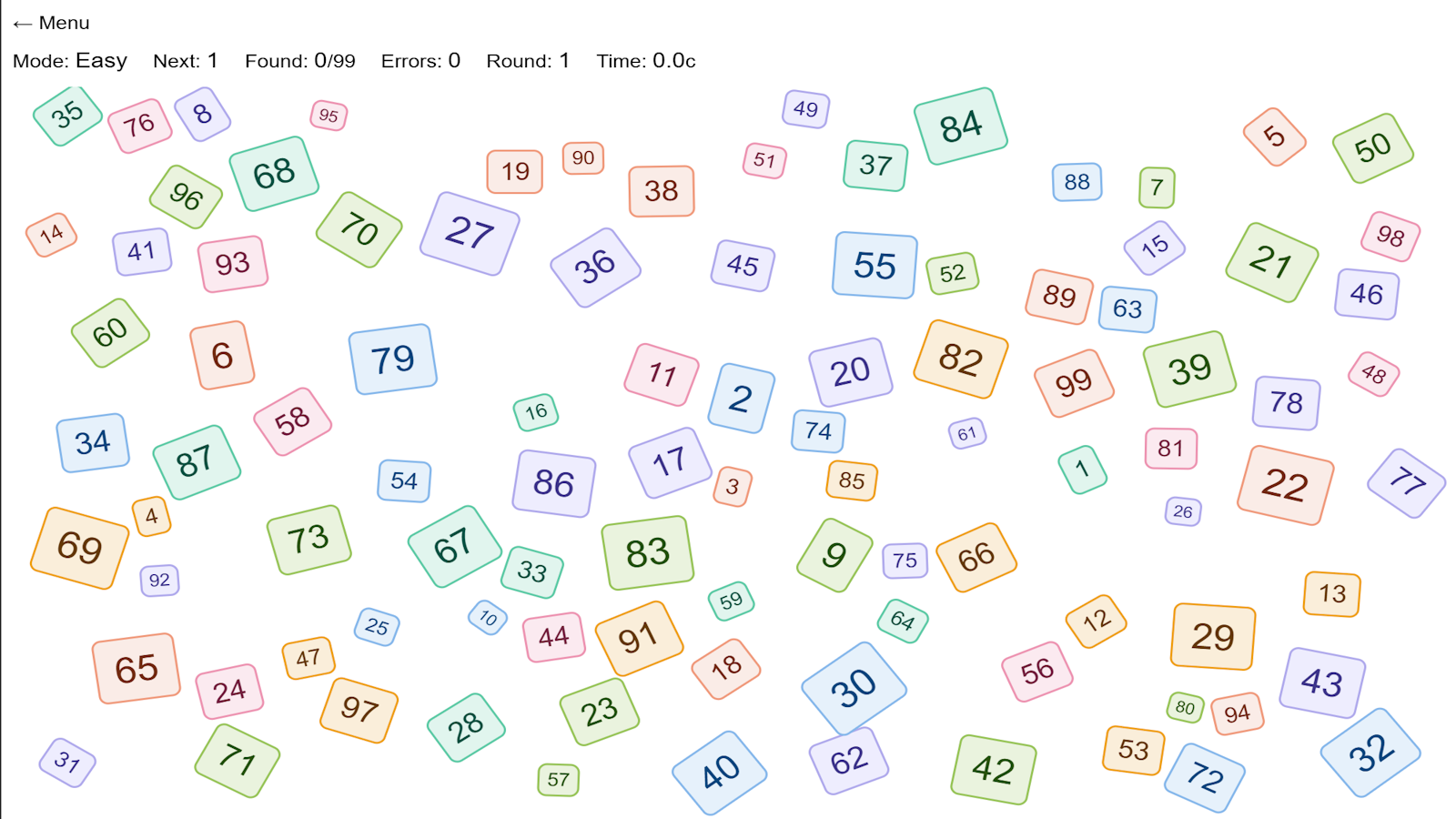Number Chaos — screenshot 1